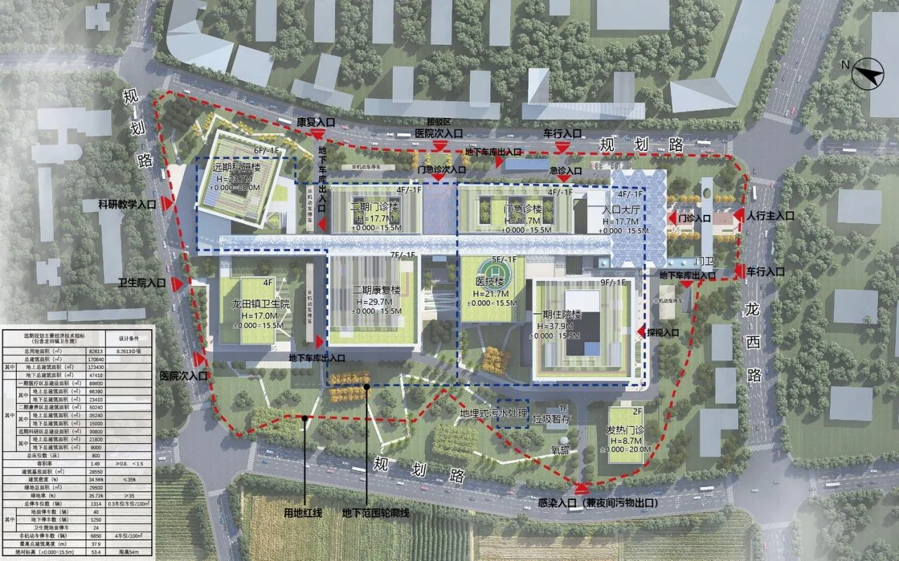 BIM Architecture | Bidding Project of Fuqing Second Hospital/Sixth Branch of Shandong Architectural Design and Research Institute
