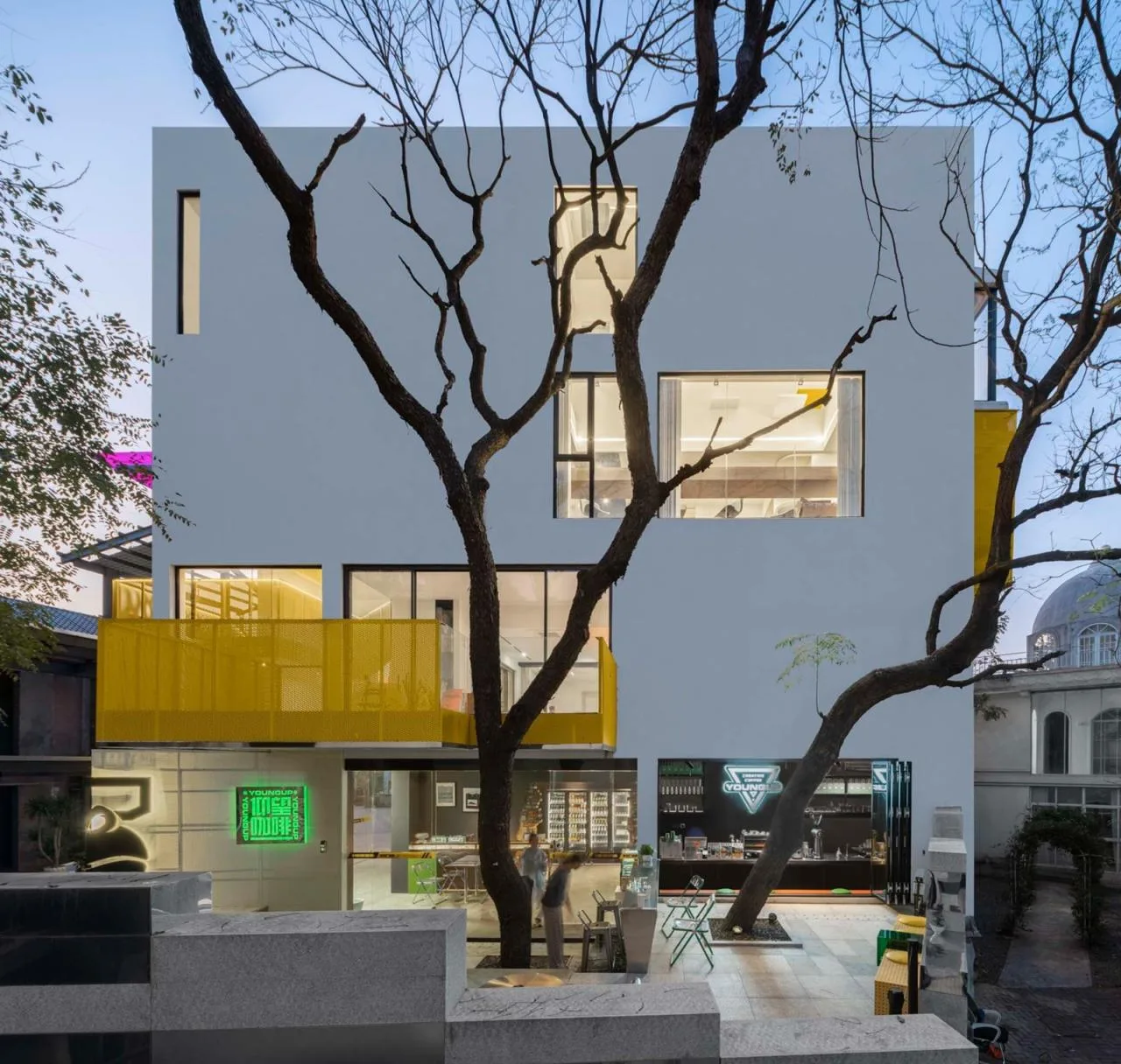 BIM Architecture | Yuanchang Construction Office Building Renovation/Zhixing Architectural Firm