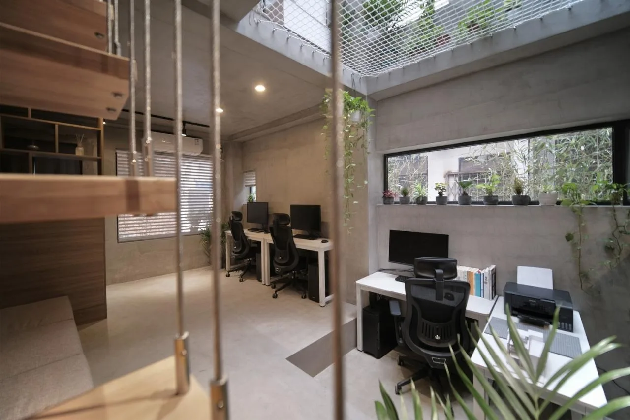 BIM building | 80 square meter cabin renovation: One stack/original building