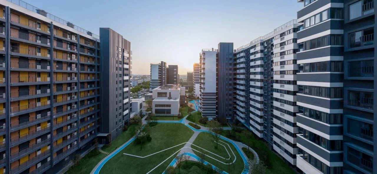 BIM Architecture | 'Living with a Residence' Experimental Site: Youchao International Apartment Community East Economic Development Zone Branch/Shanghai Riqing