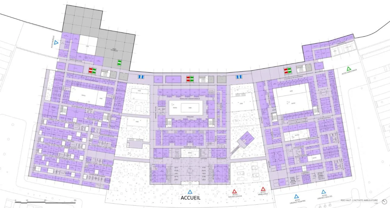 BIM Architecture | Tangier University Hospital/Hajji&  Elouali + Architecturestudio