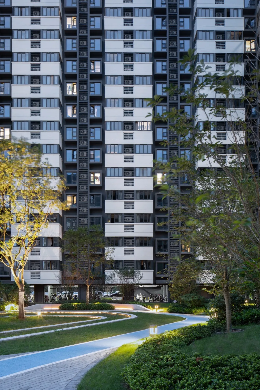 BIM Architecture | 'Living with a Residence' Experimental Site: Youchao International Apartment Community East Economic Development Zone Branch/Shanghai Riqing