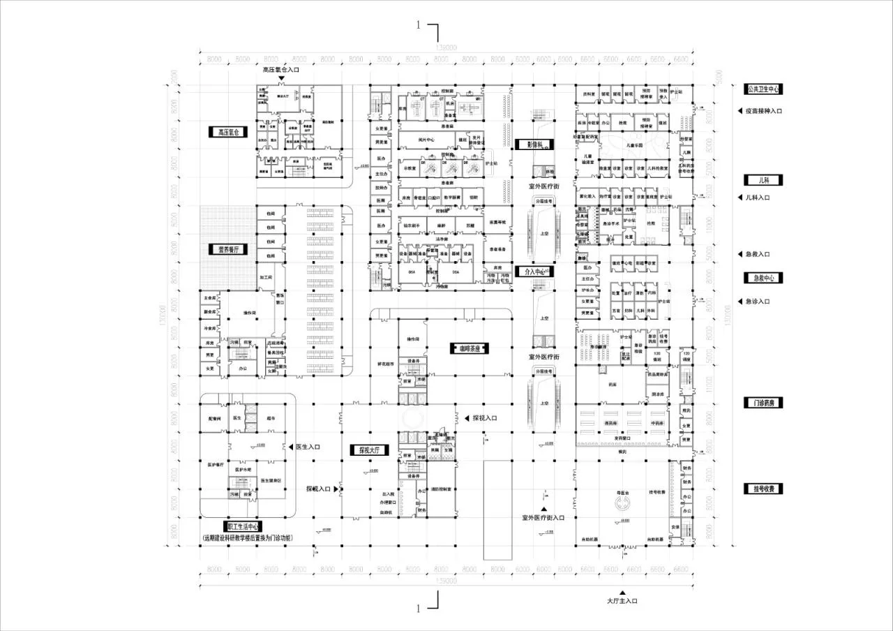 BIM Architecture | Bidding Project of Fuqing Second Hospital/Sixth Branch of Shandong Architectural Design and Research Institute