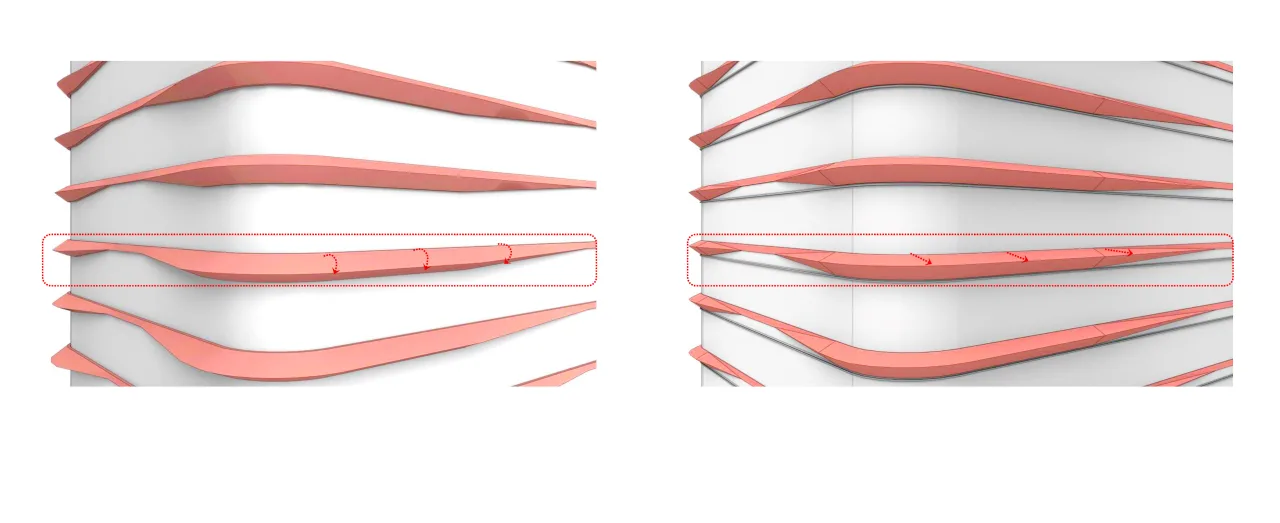 BIM Architecture | Flow Facade Balance Square Volume: Nanjing Jindiwei New▪ Yuhua Innovation Center/Chengzhi Design