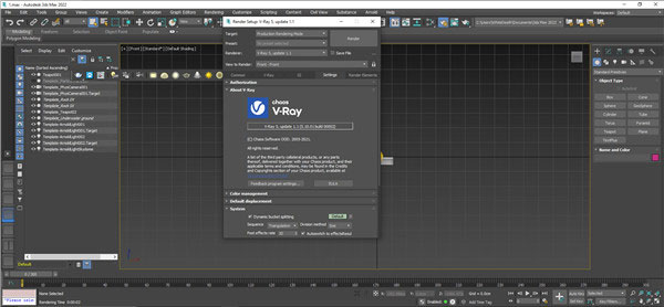 VRay 5.2 for 3ds Max 2016-2022: Chinese Version with 32/64-bit Installation Guide