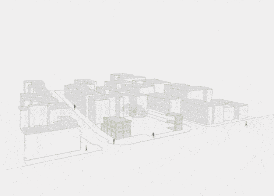 BIM Architecture | Drift like Central Apartment Building/HQ Architects