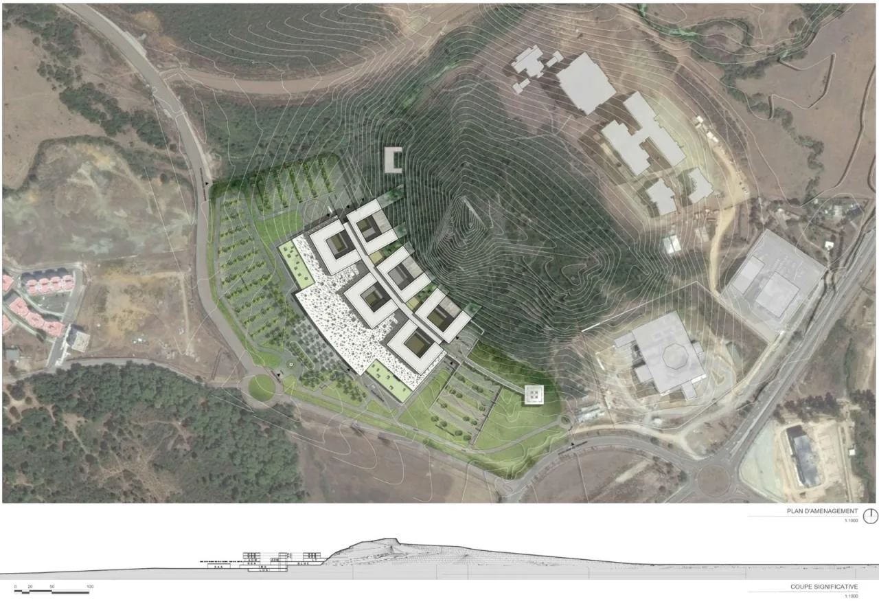 BIM Architecture | Tangier University Hospital/Hajji&  Elouali + Architecturestudio