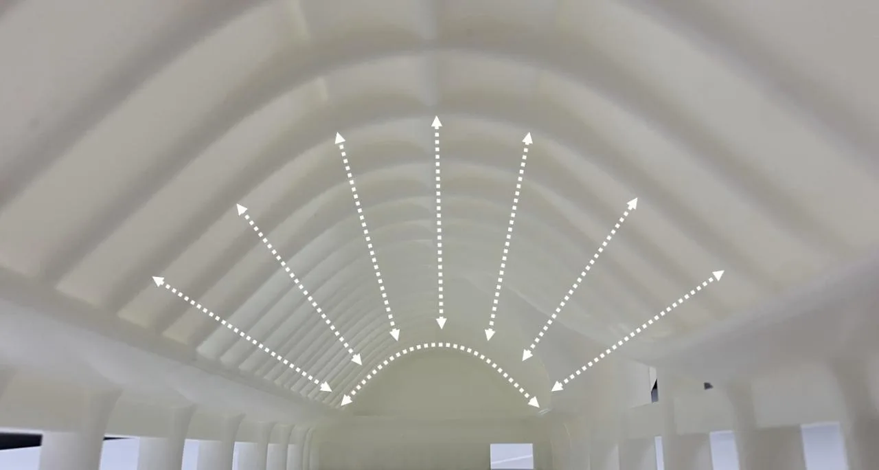 Entrance hall lighting design