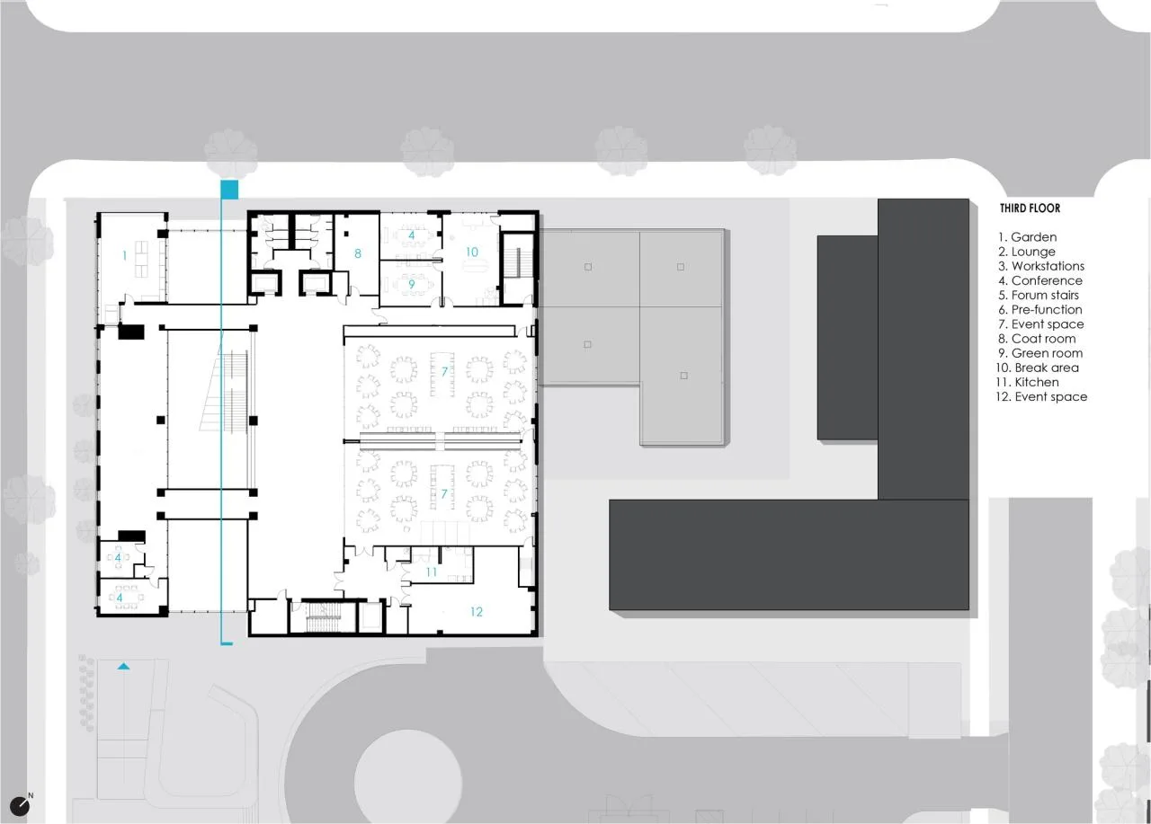 BIM Architecture | D'Urville College Health Professional Center/CannonDesign