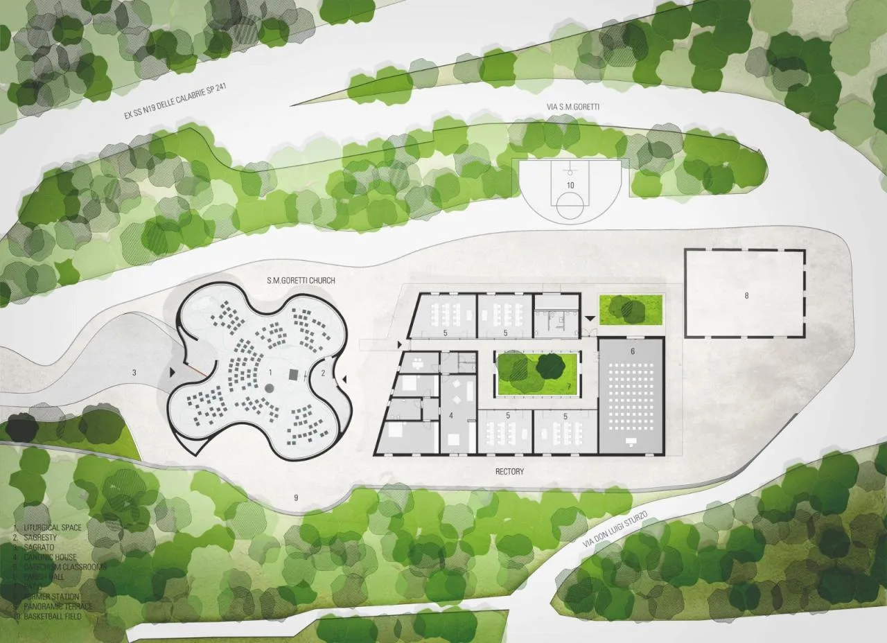 BIM Architecture | Church of Santa Maria Gretti/Mario Cucinella Architects