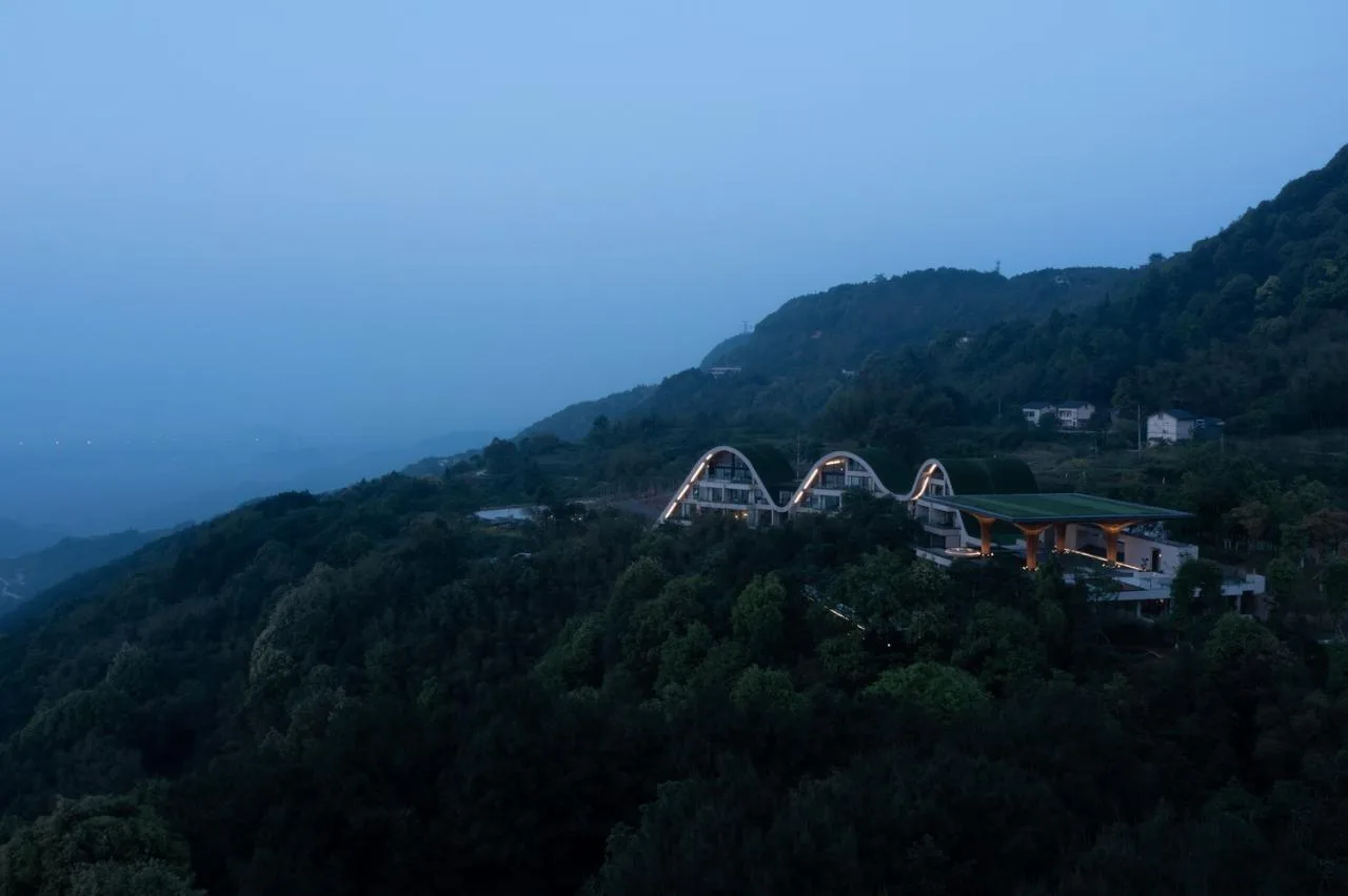 BIM Architecture | Chongqing Yufengshan Slow House • Qingmai Manor Architectural Design/IDO Yuanxiang Architecture