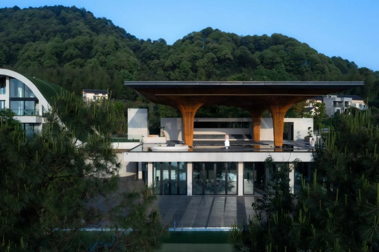 BIM Architecture | Chongqing Yufengshan Slow House • Qingmai Manor Architectural Design/IDO Yuanxiang Architecture