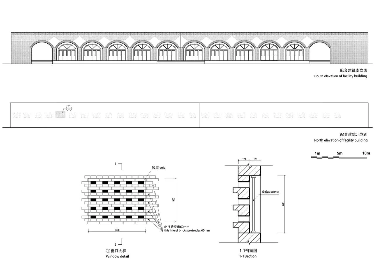 BIM Architecture | Lizigou Village Red Brick Natural Auditorium/KEYWORKS+Reng Architecture