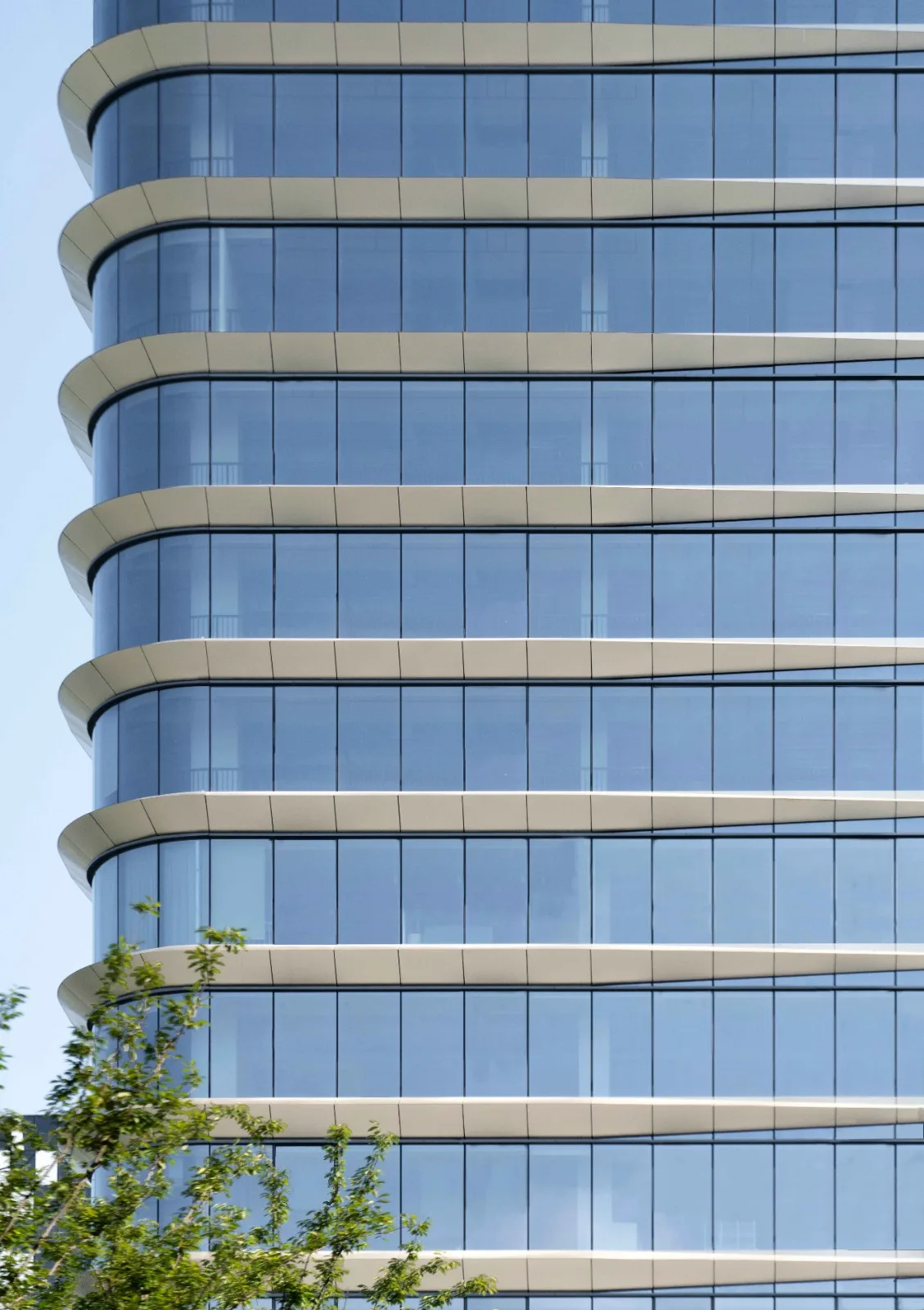 BIM Architecture | Flow Facade Balance Square Volume: Nanjing Jindiwei New▪ Yuhua Innovation Center/Chengzhi Design