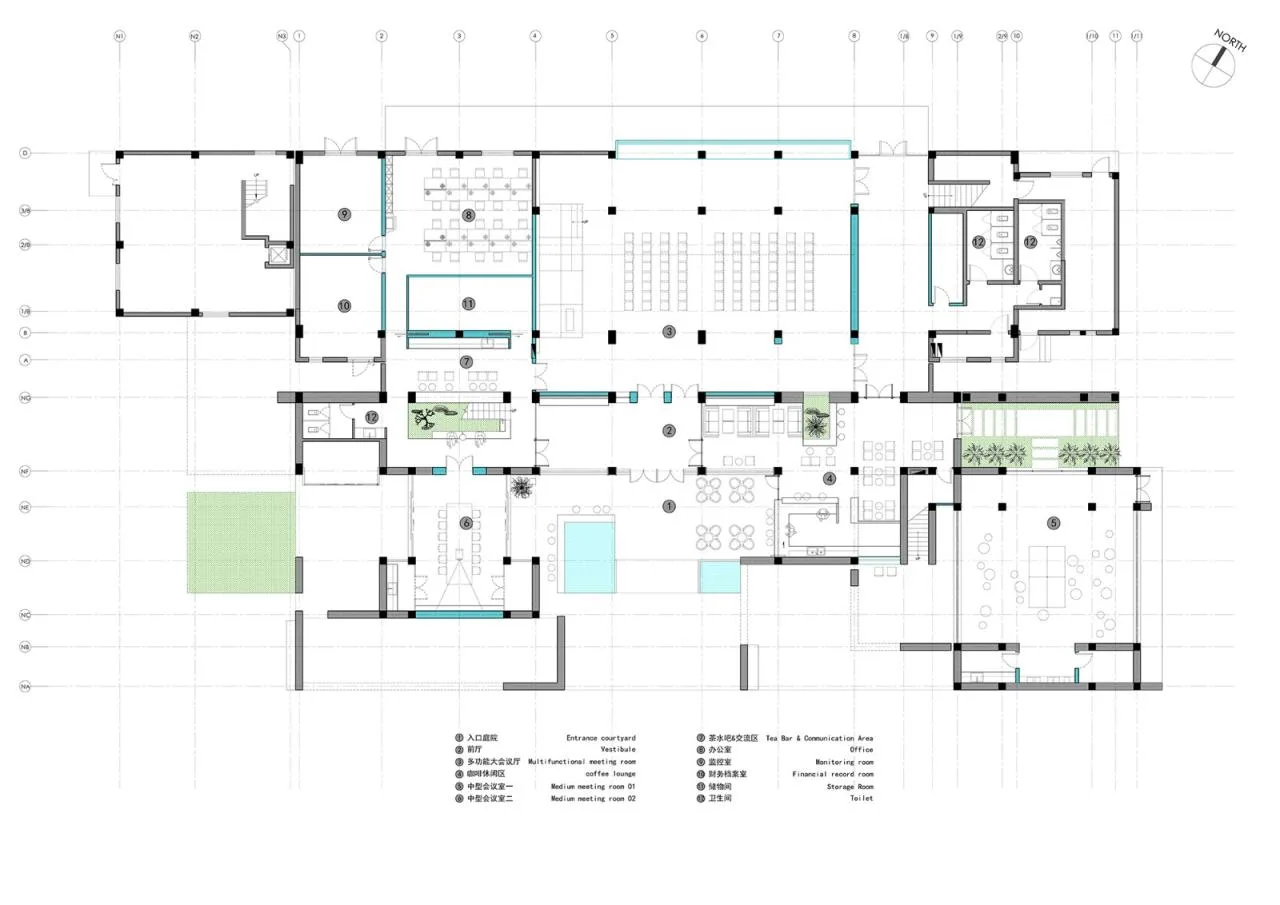 BIM Architecture | Kunshan Jijiadun Village Conference Center/Yan Yang Architectural Design Studio
