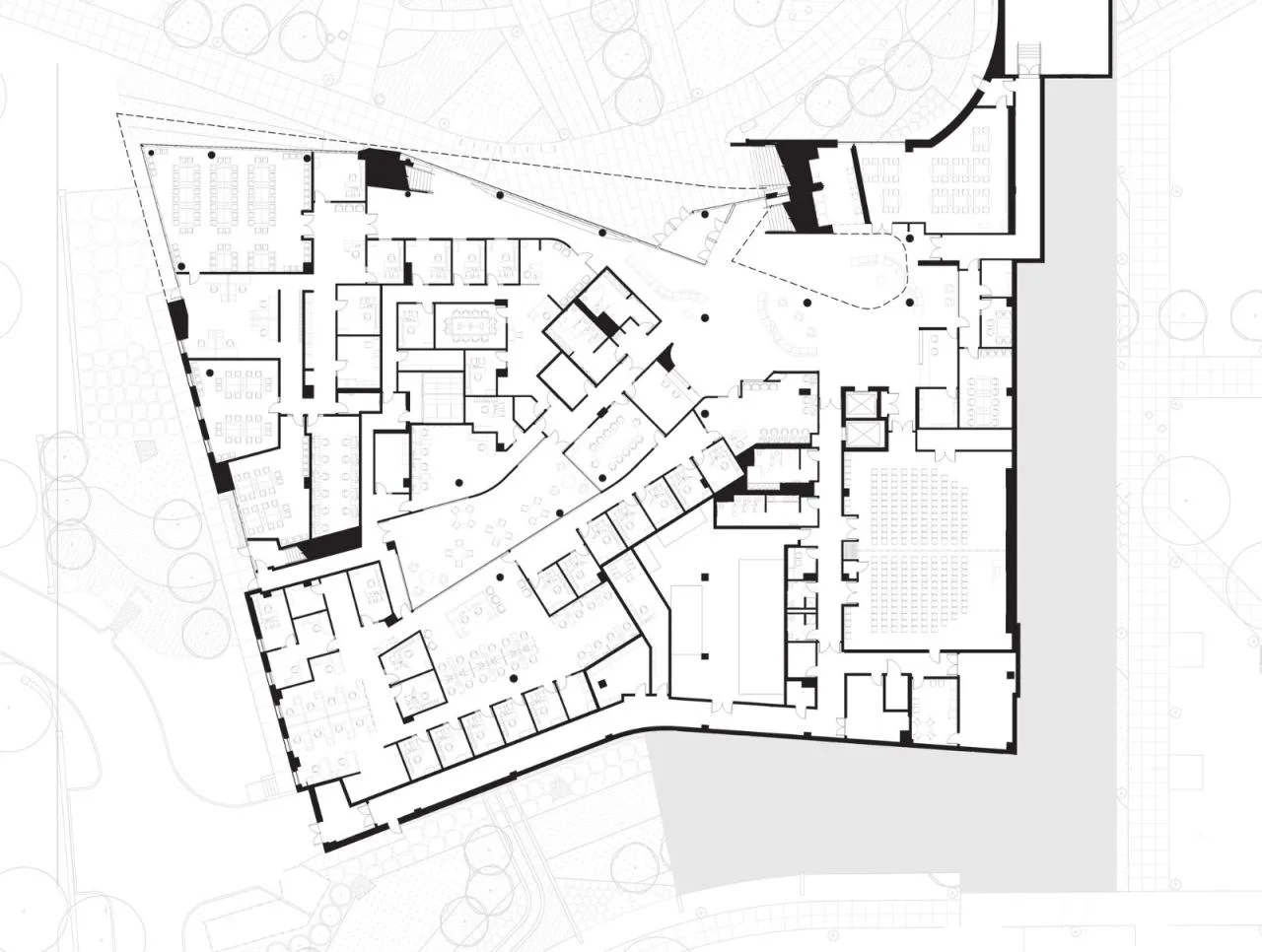 BIM Architecture | Morgan State University Student Service Center/Teepole Architects