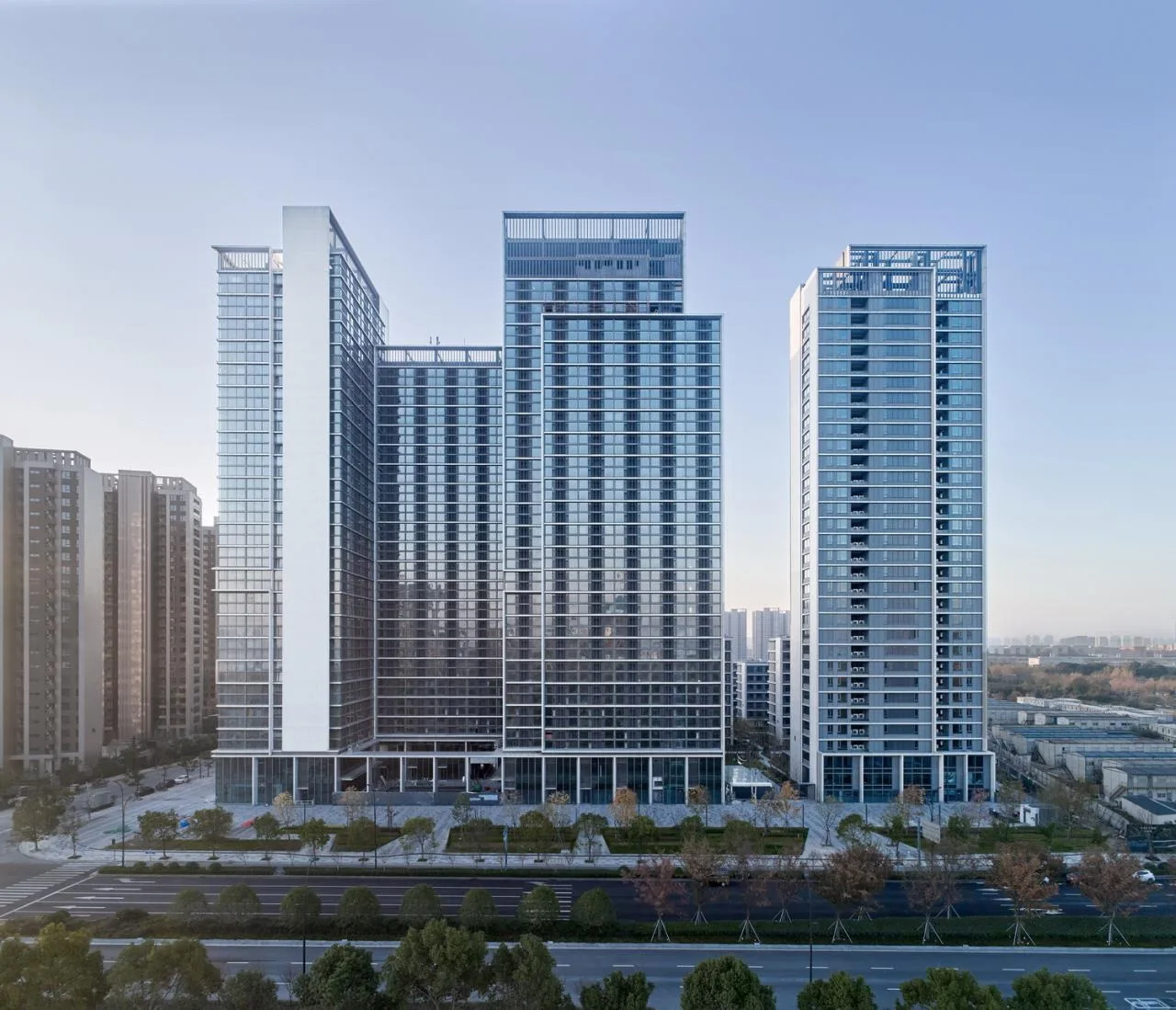 BIM Architecture | Line+New Works | Rongchuang · Yunchao Mansion: How much value can a master plan increase? Line+gives you the answer