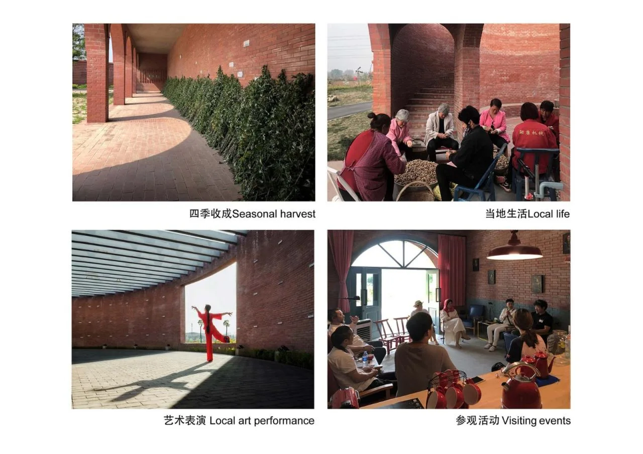 BIM Architecture | Lizigou Village Red Brick Natural Auditorium/KEYWORKS+Reng Architecture