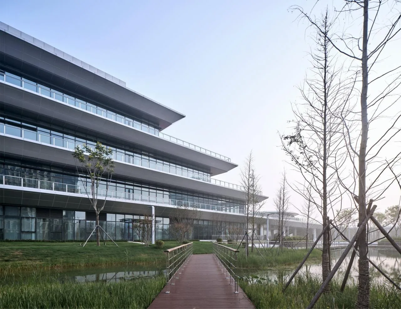 BIM Architecture | Rational Inclusiveness, Interrelated Symbiosis - Bohai Advanced Technology Research Institute/Zhejiang University Architectural Design and Research Institute