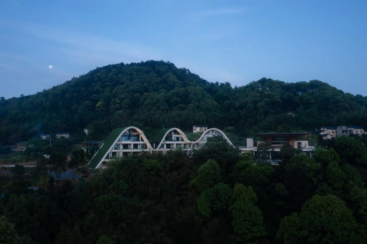BIM Architecture | Chongqing Yufengshan Slow House • Qingmai Manor Architectural Design/IDO Yuanxiang Architecture