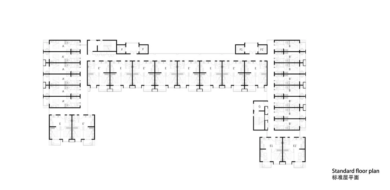 BIM Architecture | 'Living with a Residence' Experimental Site: Youchao International Apartment Community East Economic Development Zone Branch/Shanghai Riqing