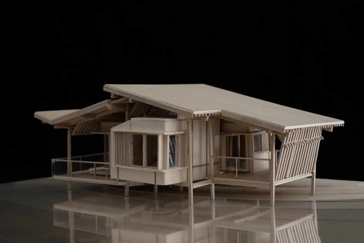 BIM Architecture | Fuyang Yangpi Lake Wetland Ecological Hotel/Jianlin Architecture