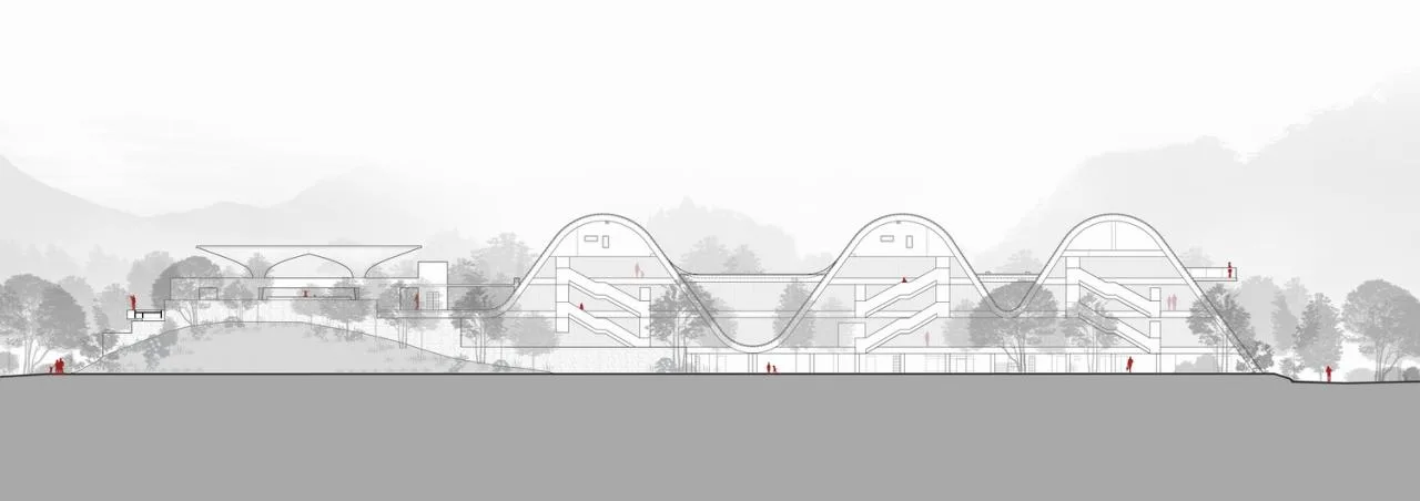 BIM Architecture | Chongqing Yufengshan Slow House • Qingmai Manor Architectural Design/IDO Yuanxiang Architecture