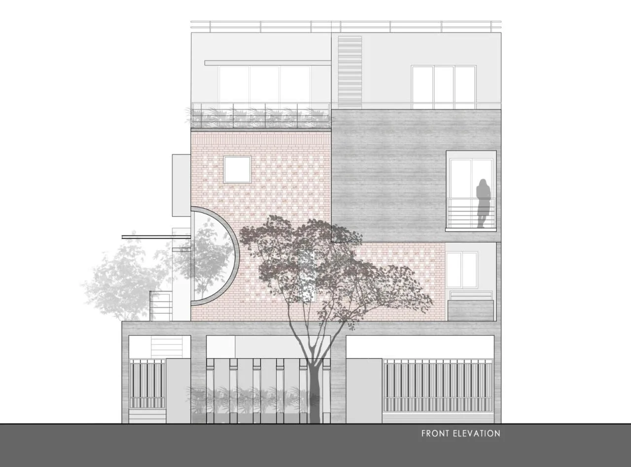 BIM Architecture | Three Generations Under One Roof: Samruddhi Residence/AANGAN Architects
