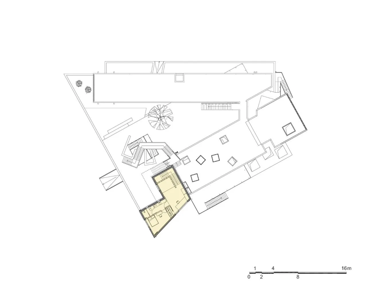 BIM Architecture | Mingting Rural Natural School/Vibrant and Splashing Architecture Studio