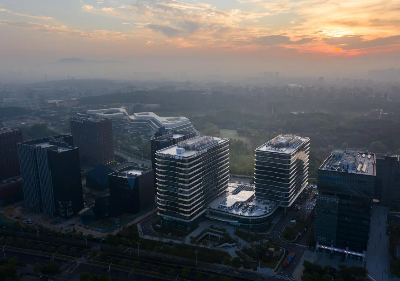 BIM Architecture | Flow Facade Balance Square Volume: Nanjing Jindiwei New▪ Yuhua Innovation Center/Chengzhi Design