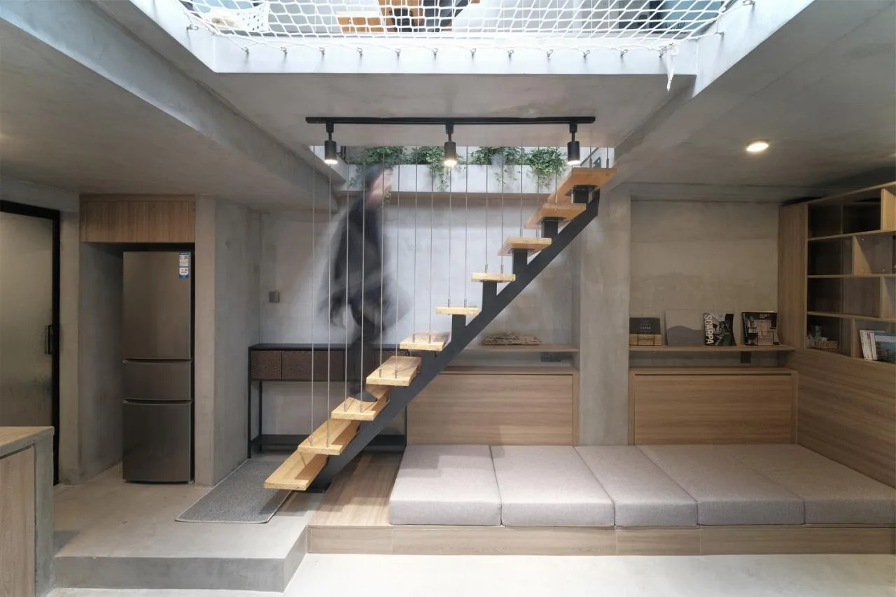 BIM building | 80 square meter cabin renovation: One stack/original building