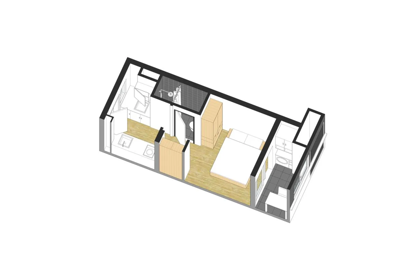 BIM Architecture | 'Living with a Residence' Experimental Site: Youchao International Apartment Community East Economic Development Zone Branch/Shanghai Riqing