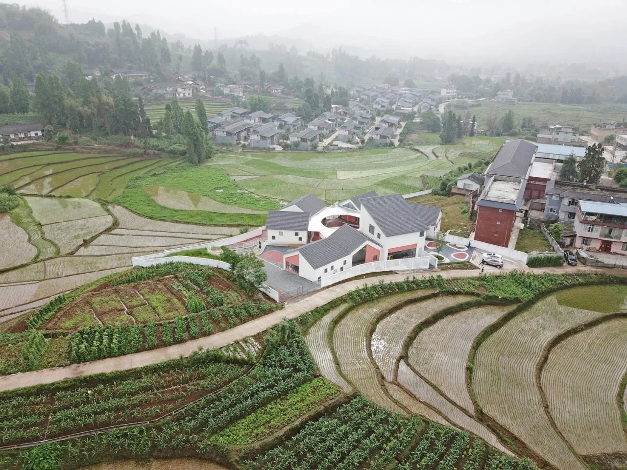 BIM Architecture | Daping Township Kindergarten/Dongyi Architecture