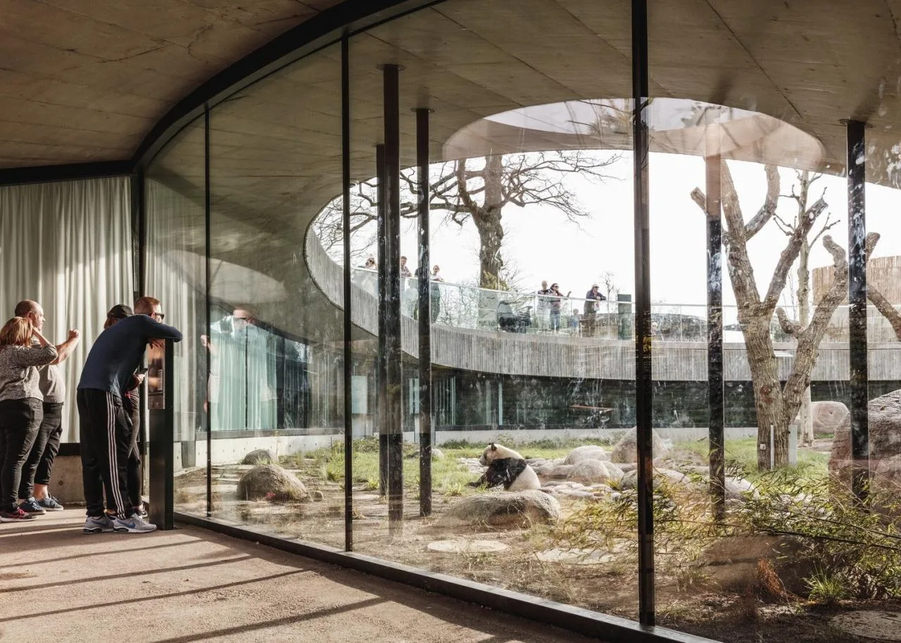 BIM Architecture | Copenhagen Zoo Yin Yang Panda Pavilion/BIG