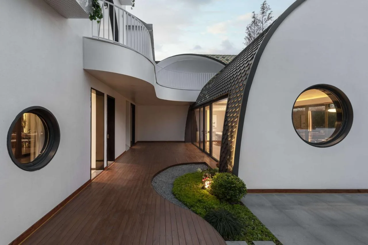 BIM Architecture | Renovation of Huahai Homestay in Daijing Village/Fandu Design Firm