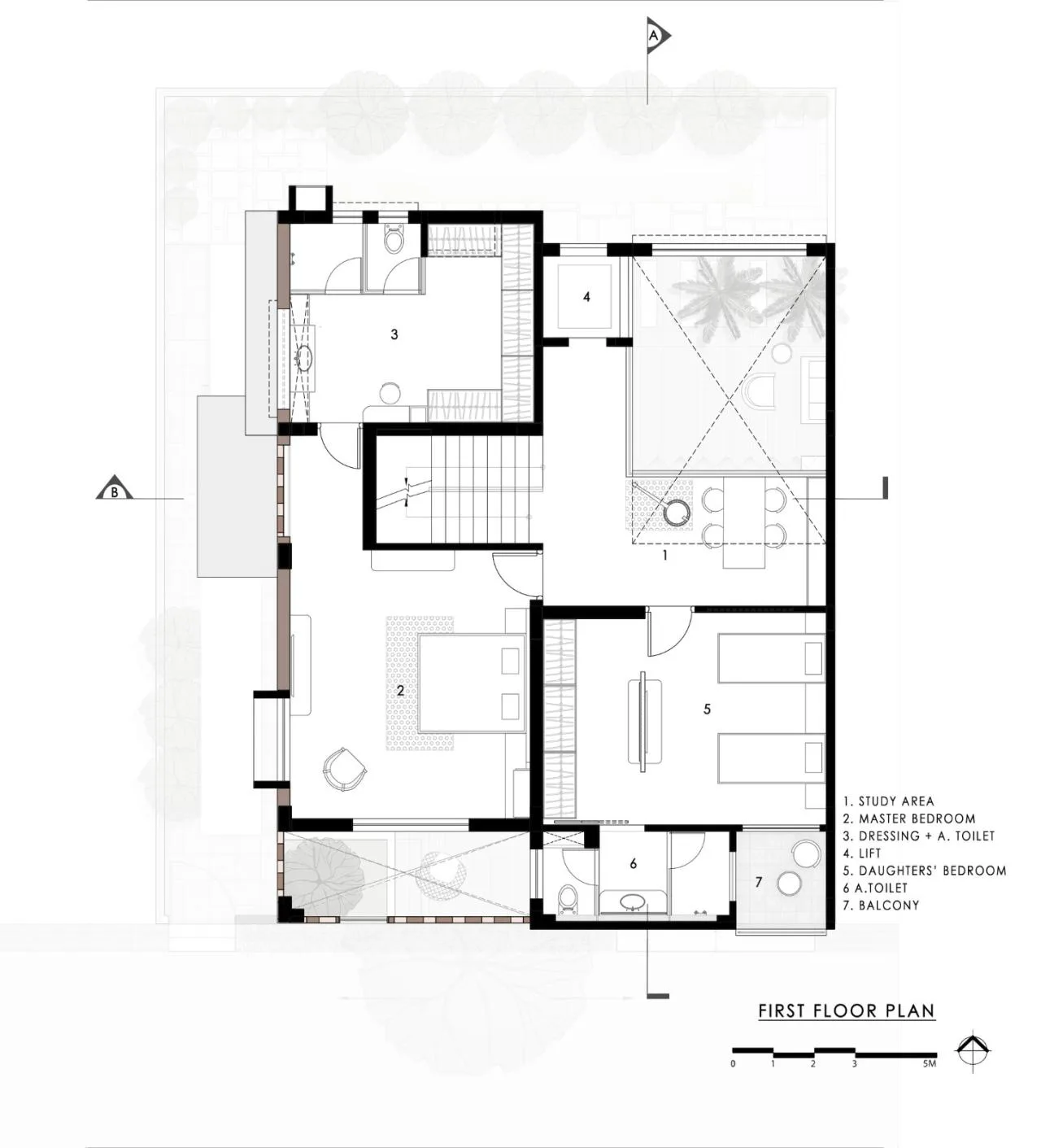 BIM Architecture | Three Generations Under One Roof: Samruddhi Residence/AANGAN Architects