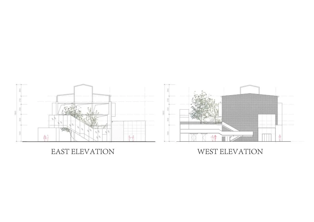 BIM Architecture | Shajing Village Hall/Qucheng Studio