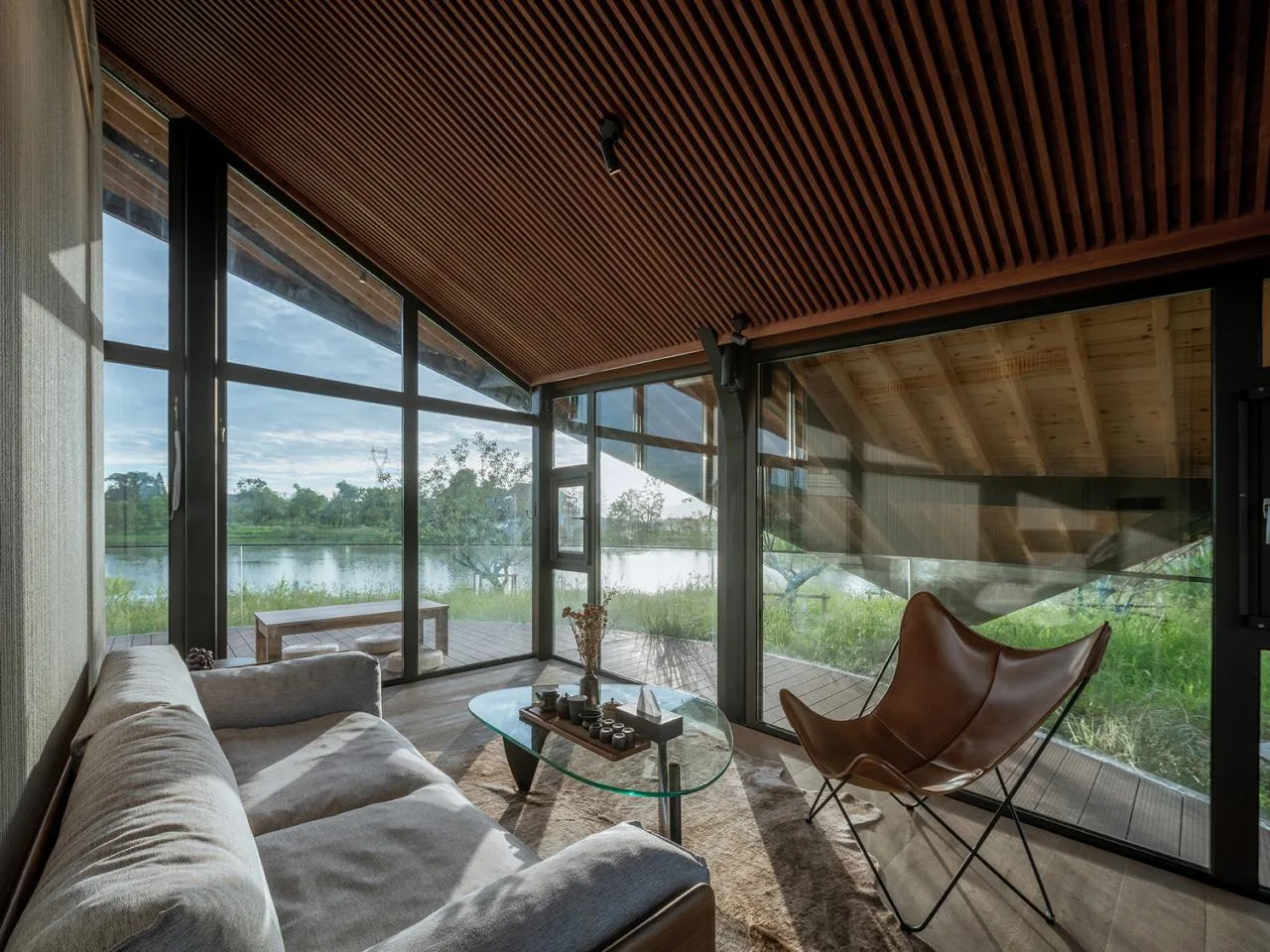 BIM Architecture | Fuyang Yangpi Lake Wetland Ecological Hotel/Jianlin Architecture