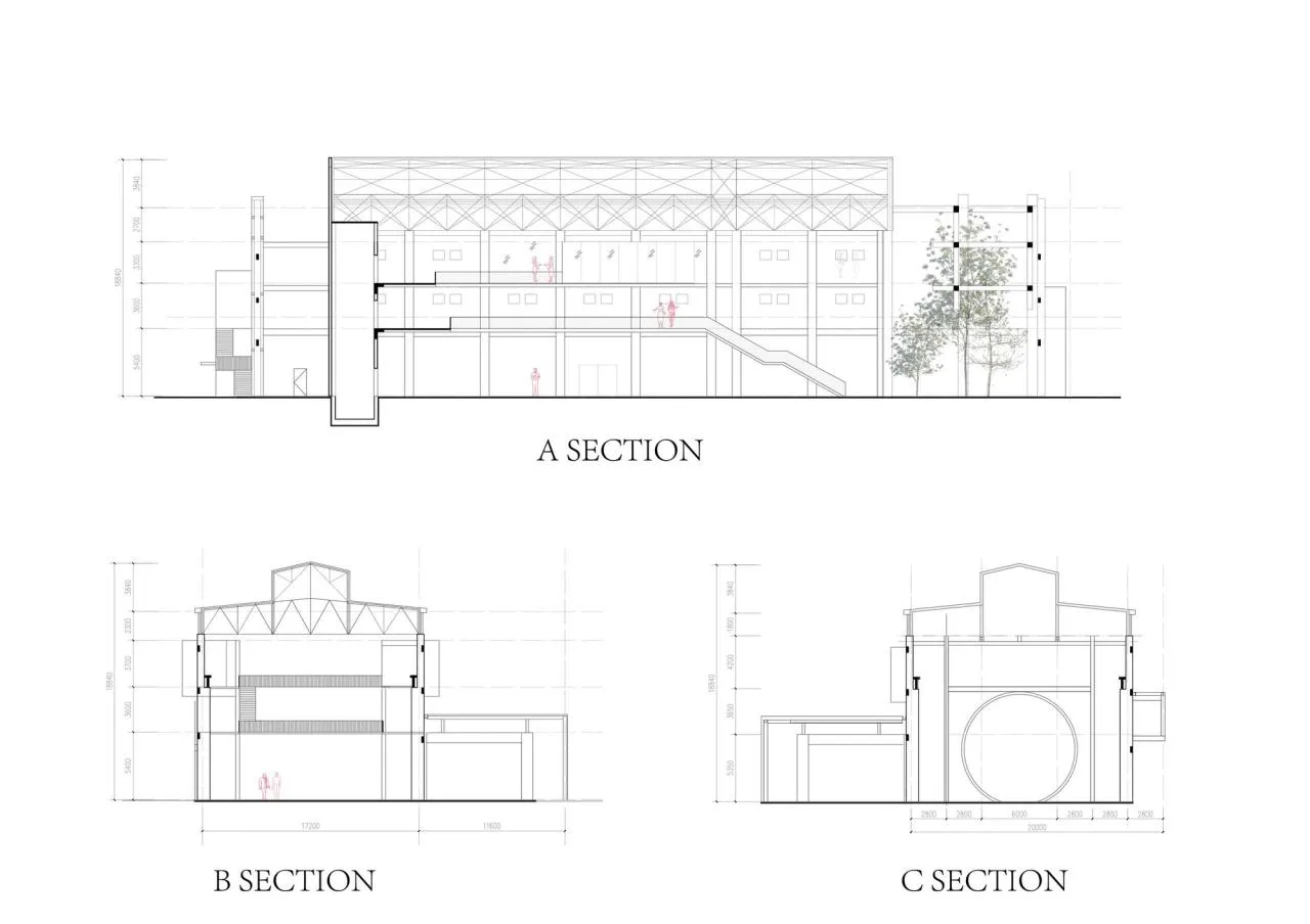 BIM Architecture | Shajing Village Hall/Qucheng Studio