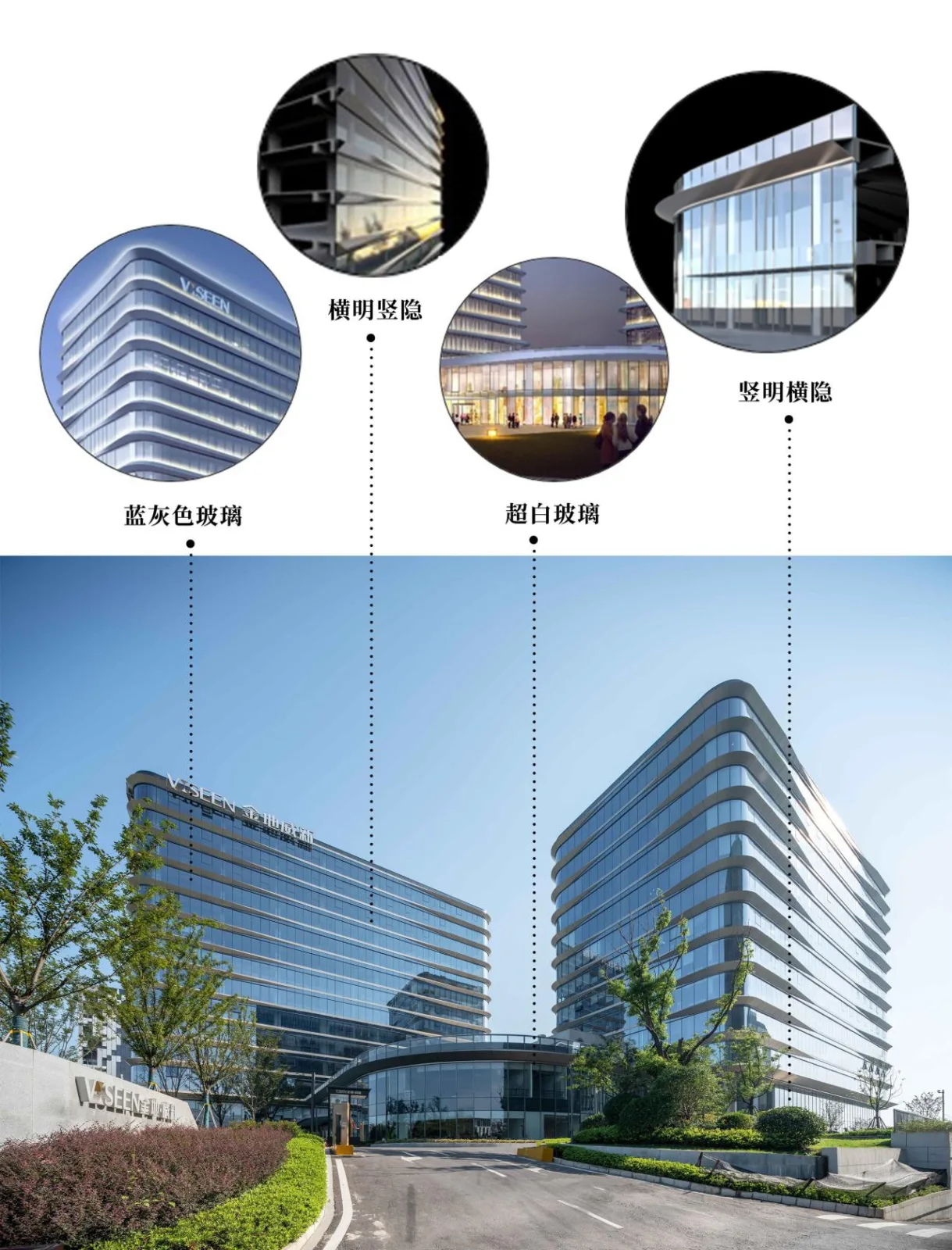 BIM Architecture | Flow Facade Balance Square Volume: Nanjing Jindiwei New▪ Yuhua Innovation Center/Chengzhi Design