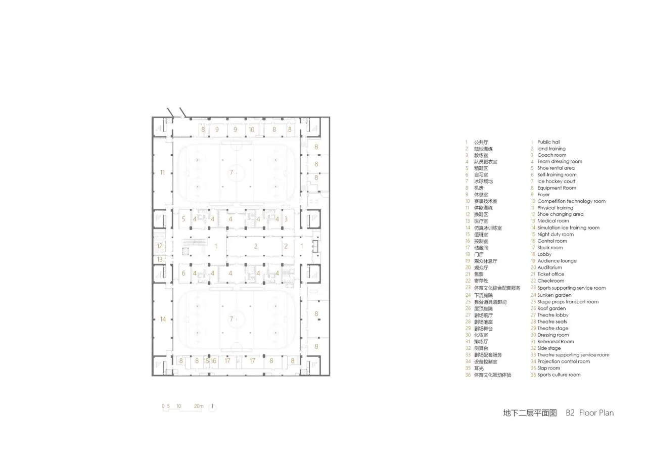 BIM Architecture | Beijing Wukesong Ice Sports Center/Zhu Xiaodi Studio
