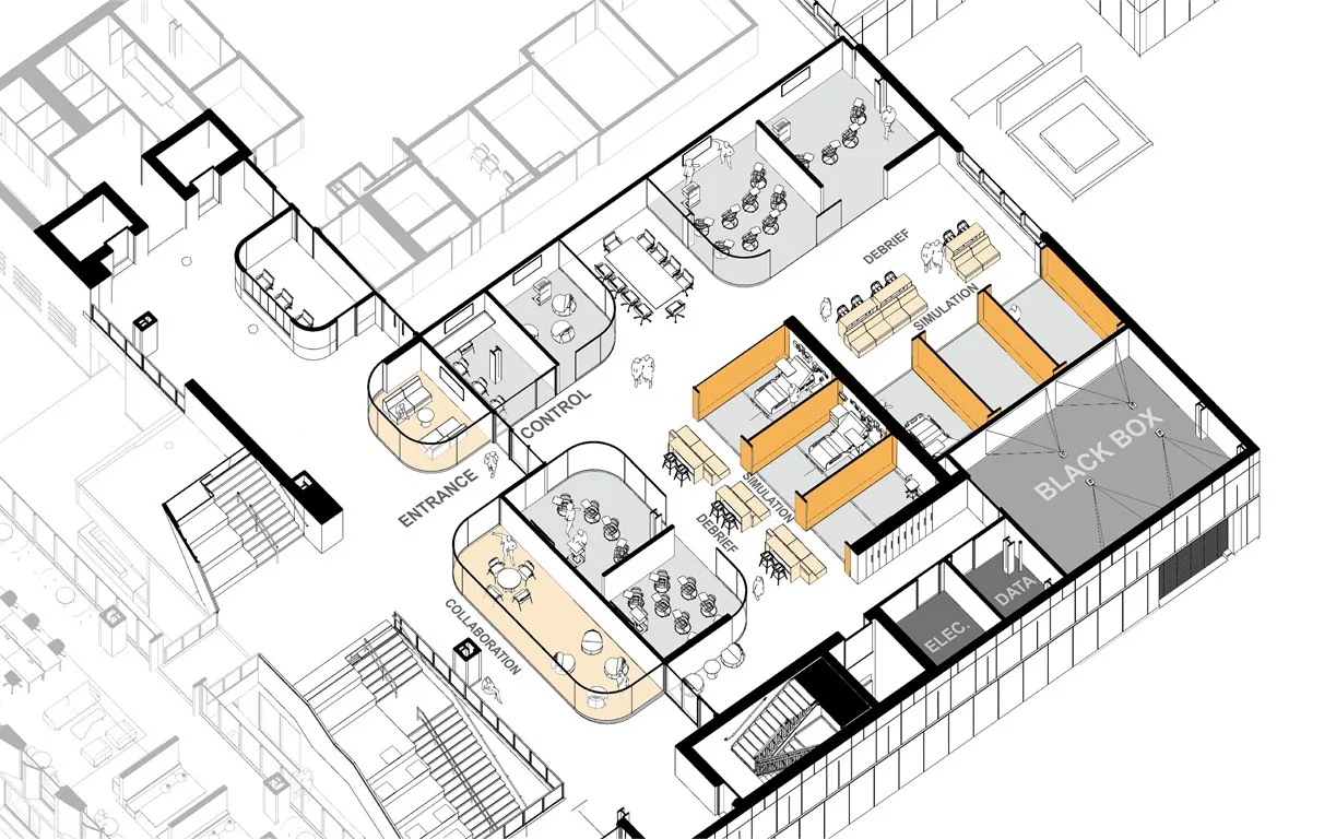 BIM Architecture | D'Urville College Health Professional Center/CannonDesign