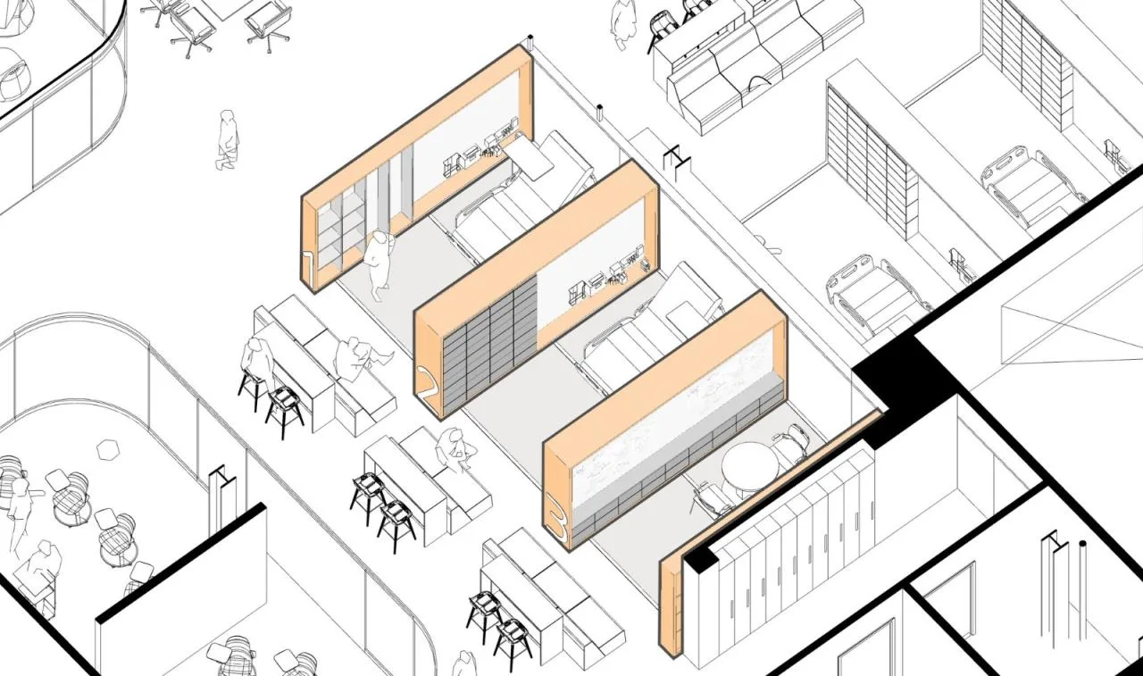 BIM Architecture | D'Urville College Health Professional Center/CannonDesign
