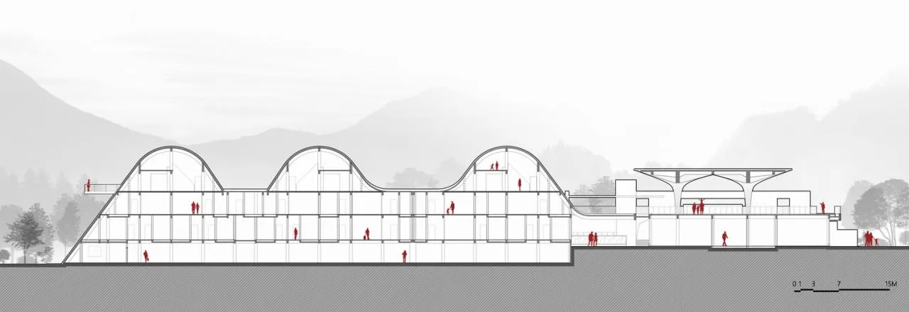 BIM Architecture | Chongqing Yufengshan Slow House • Qingmai Manor Architectural Design/IDO Yuanxiang Architecture