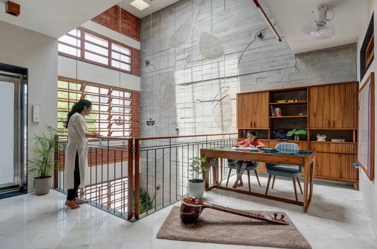 BIM Architecture | Three Generations Under One Roof: Samruddhi Residence/AANGAN Architects