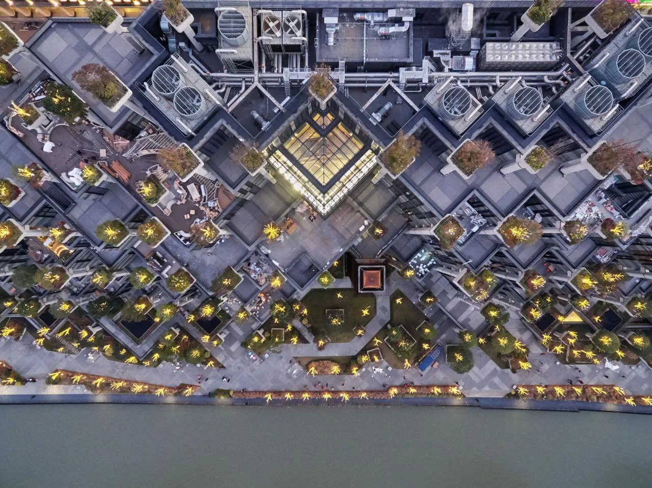 BIM Architecture | Exploring the Structure of Suhe New Landmark: Tian'an Qianshu Phase I Unveils/Aoyana