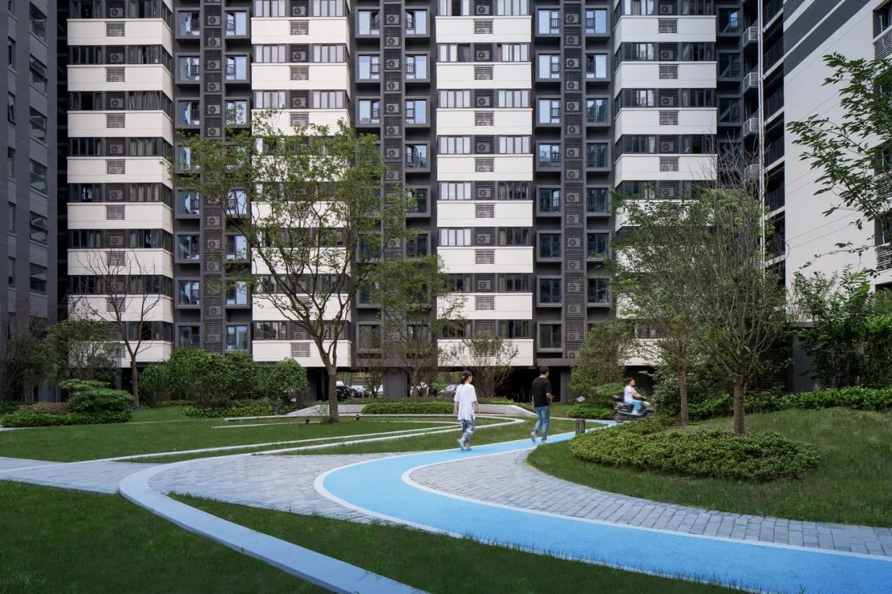 BIM Architecture | 'Living with a Residence' Experimental Site: Youchao International Apartment Community East Economic Development Zone Branch/Shanghai Riqing