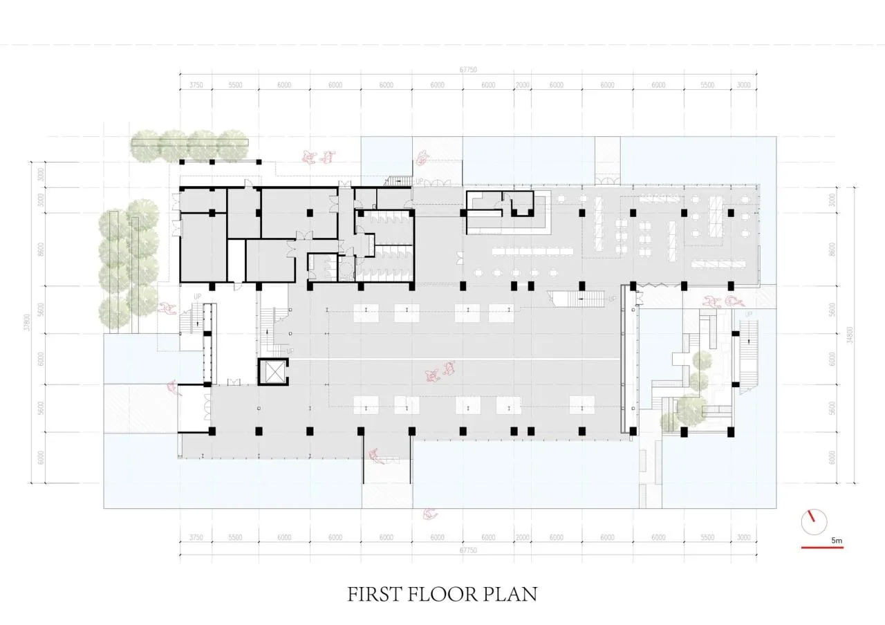 BIM Architecture | Shajing Village Hall/Qucheng Studio