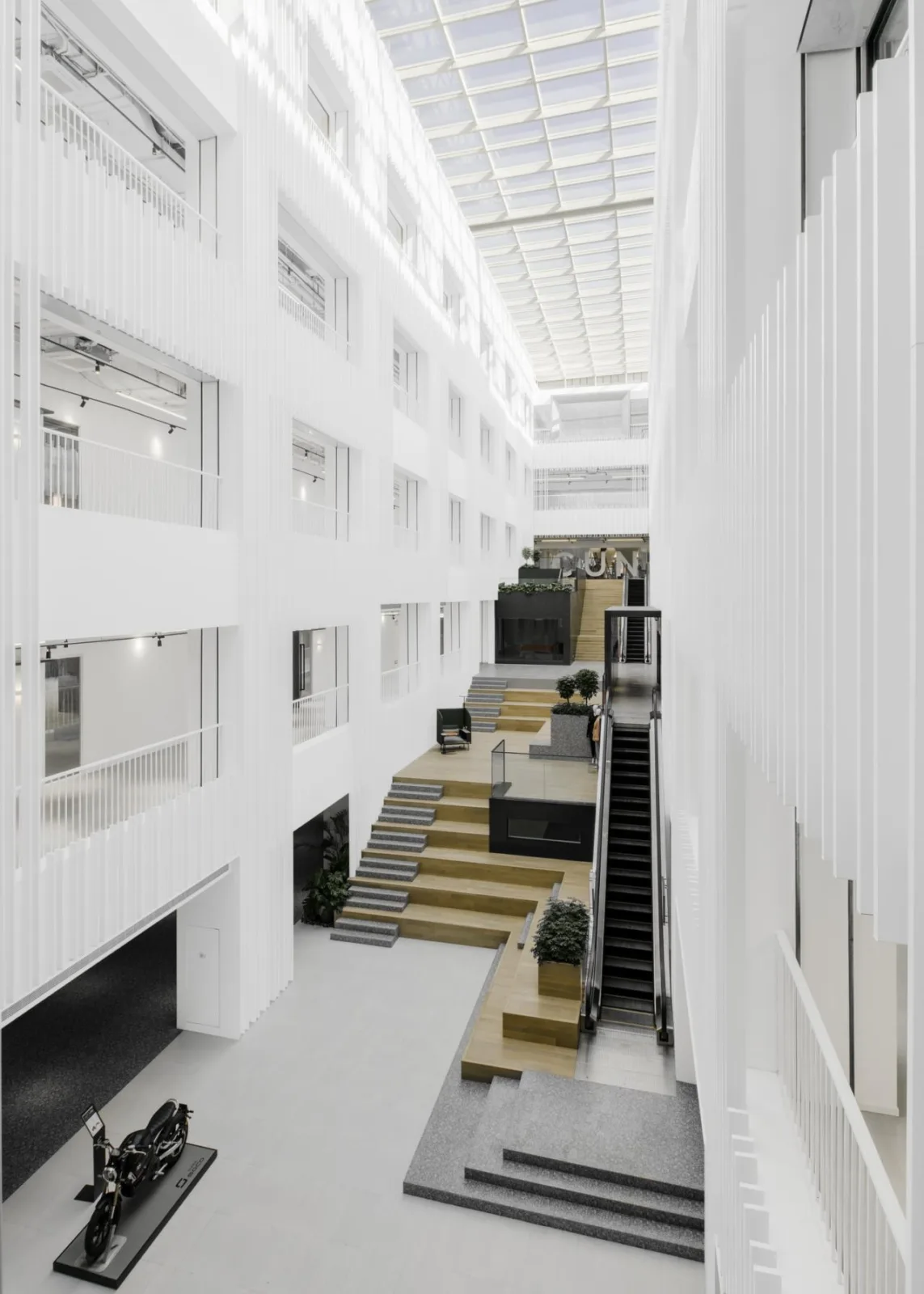 BIM Architecture | Jindiwei New Bridge No.8 Binjiang Park/Yushe Yuzhu