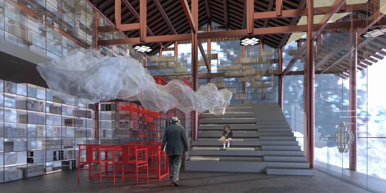 BIM Architecture | Leishan Cloud House: Scheme Design for Xijiang Qianhu Miao Village Cultural Center/Outsiders Architecture